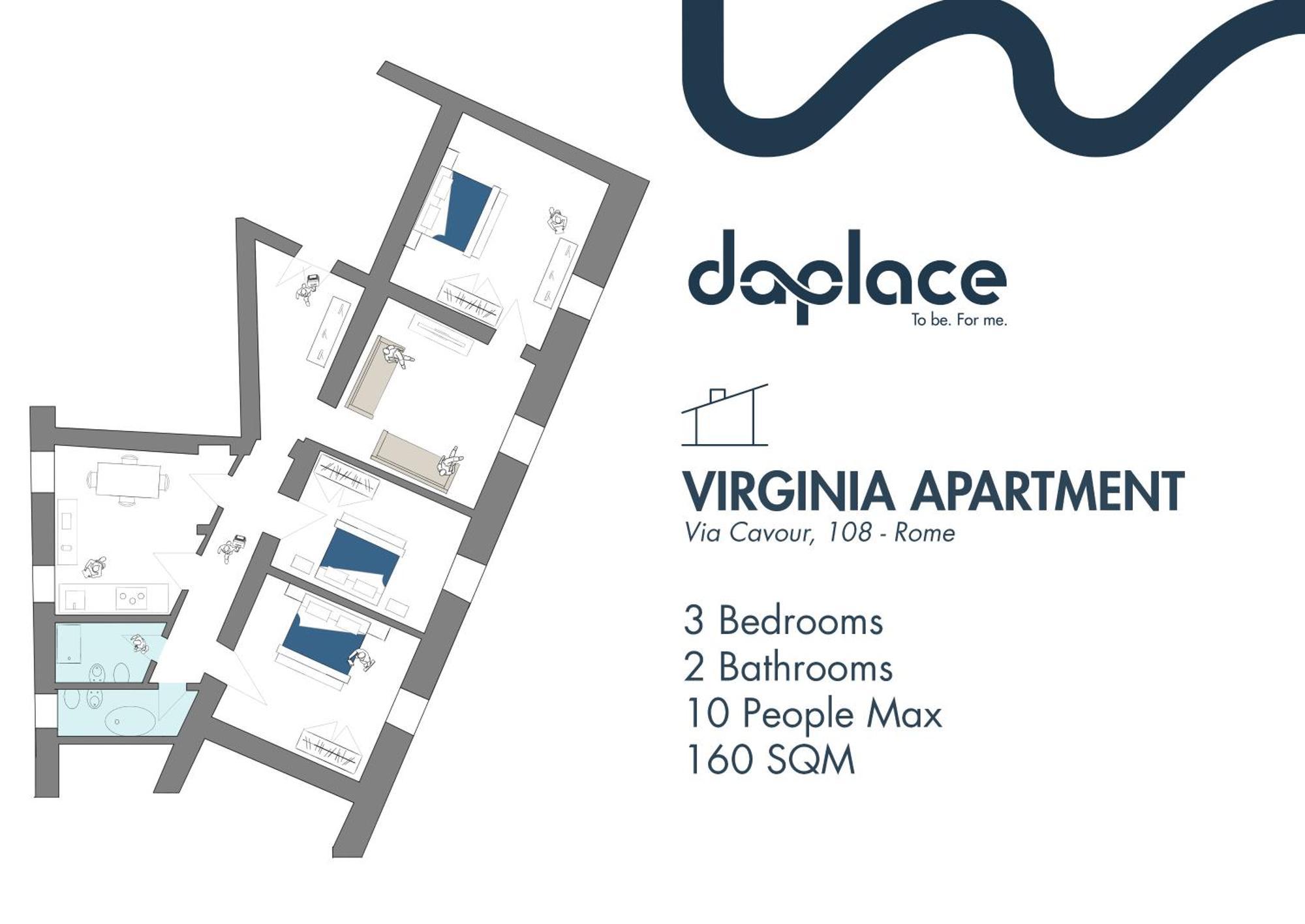 Daplace - Virginia Apartment Rom Exterior foto